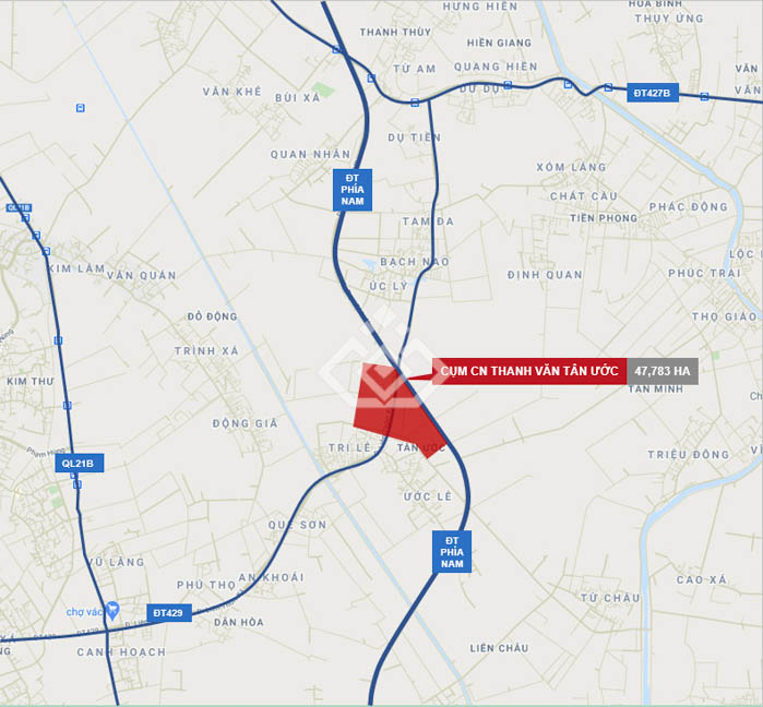 cụm công nghiệp thanh văn tân ước