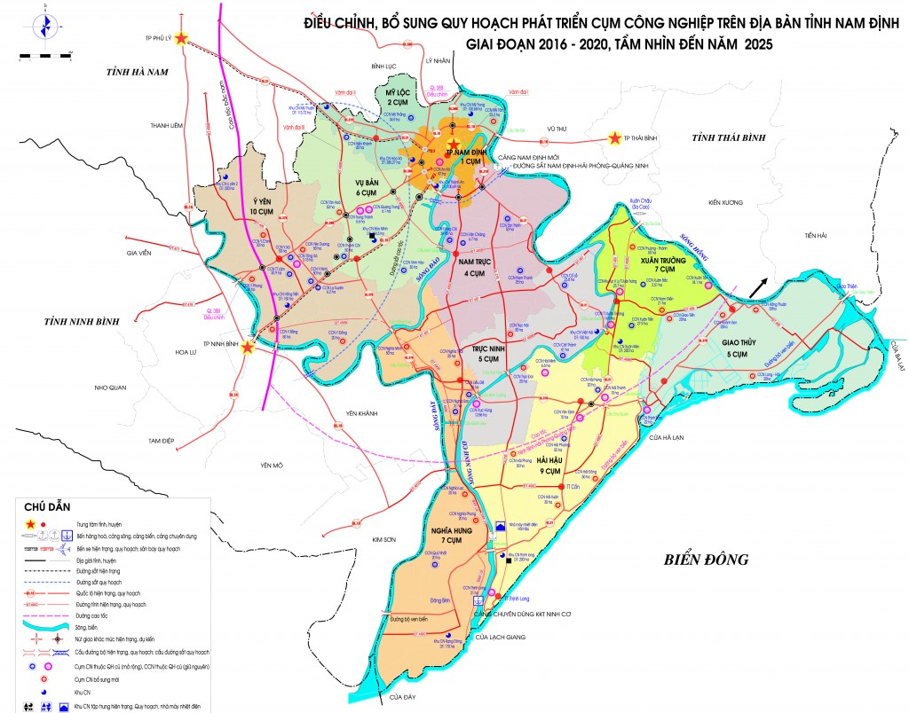 Danh sách khu công nghiệp Nam Định mới nhất 2026 – Quy hoạch & phát triển