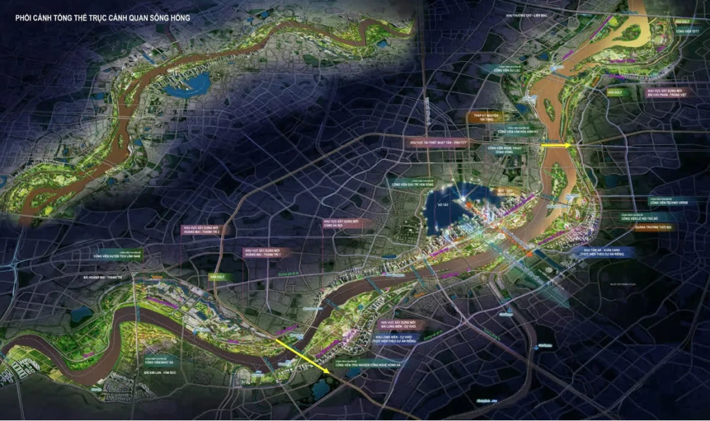 Đại lộ sông Hồng – “đường băng” đón dòng vốn đầu tư chiến lược trong tương lai